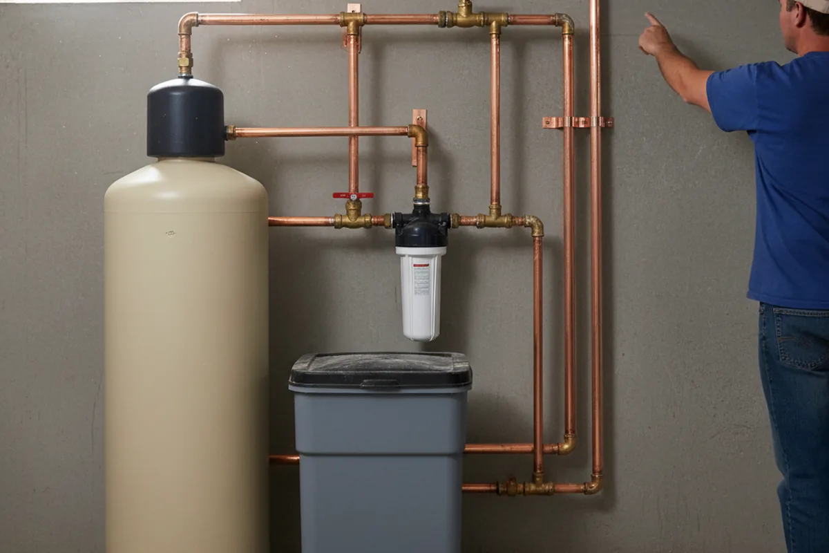 Whole-house water treatment system installed in Woodson